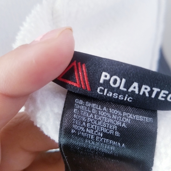 🌸 The North Face Teddy Contrast Nylon Jacket S - Picture 12 of 13